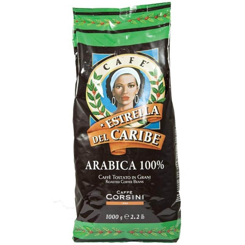 Café en Grains : Corsini Estrella del Caribe - 1Kg - Chacun Son Café