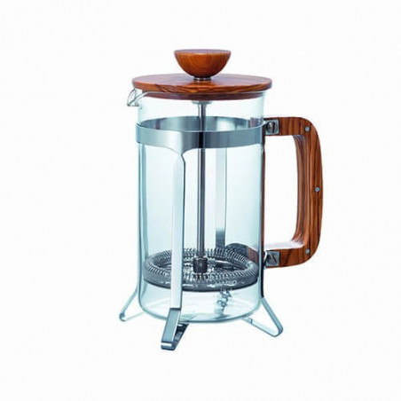 Cafetière piston bois d'olivier Hario 