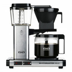 Moccamaster KBG 741 SELECT, Alu Brossé