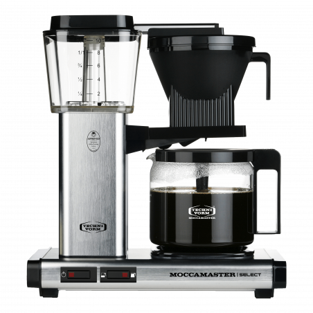 Moccamaster KBG 741 SELECT, Alu Brossé