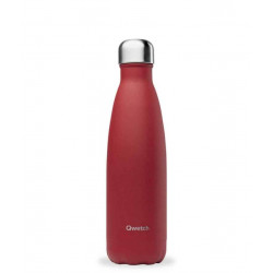 Bouteille Isotherme Inox Granite Rouge 500 ml