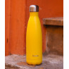 Bouteille Isotherme Inox Pop Jaune 500 ml