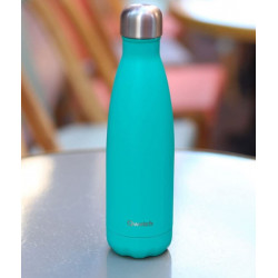 Bouteille Isotherme Inox Pop Bleu Lagon 500 ml