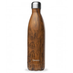 Bouteille Isotherme Inox Wood 750 ml 