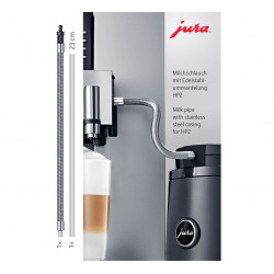 Tuyau lait inox pour machines HP2 Jura 