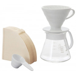 Kit V60 Hario blanc 1/4 tasses Hario - 1