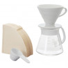 Kit V60 Hario blanc 1/4 tasses Hario - 1