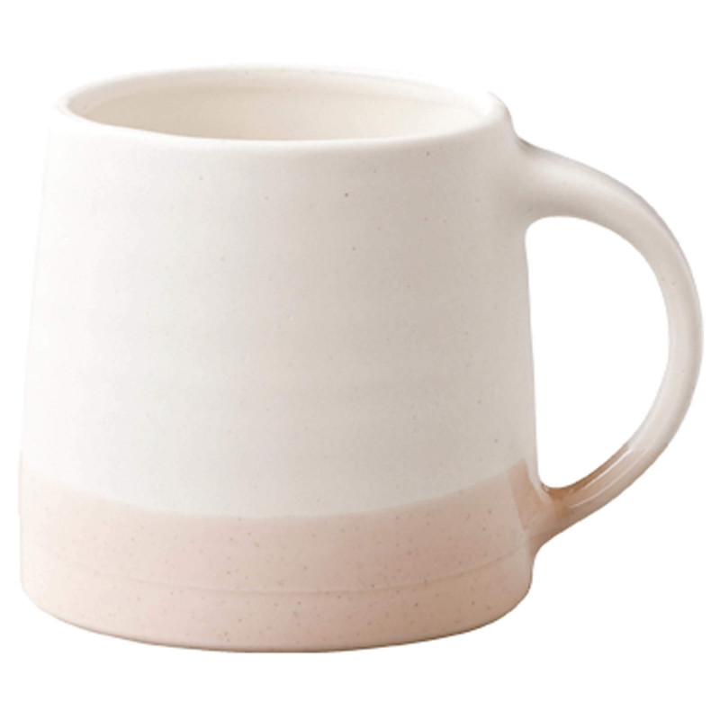 Mug slow coffee style Kinto Rose tricolor