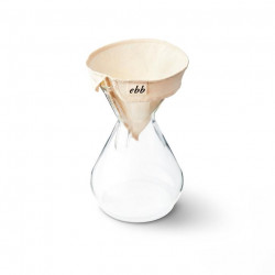 Filtre réutilisable EBB Chemex 6/10 tasses en coton Café Miguel - 2