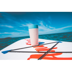 Tasse en matière recyclée - Circular & Co - 350 ml - blanche et bleue Circular & Co - 3