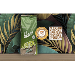 Café en grains : La Genovese JUTA UTZ - 1Kg - La Genovese La Génovèse - 2