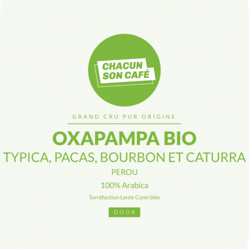 Café en Grains Perou Bio Oxapampa -1kg Chacun Son Café - 1