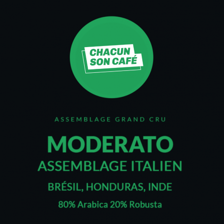 Café Moulu Moderato 250 g Chacun Son Café - 1