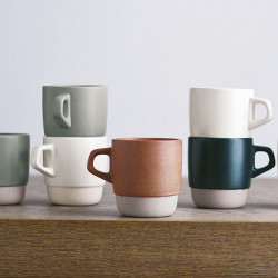 Mug Slow Coffee Style bleu Kinto bicolor Kinto - 2