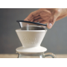 Dripper Kinto en porcelaine blanc 2 tasses Kinto - 2
