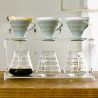 Dripper Hario V60 en céramique blanc 1/2 tasses Hario - 3