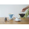 Dripper Hario V60 en céramique bleu clair 1/4 tasses Hario - 3