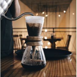 Boîte de 100 filtres blancs pour cafetière Chemex® 1/3 tasses Chemex - 2