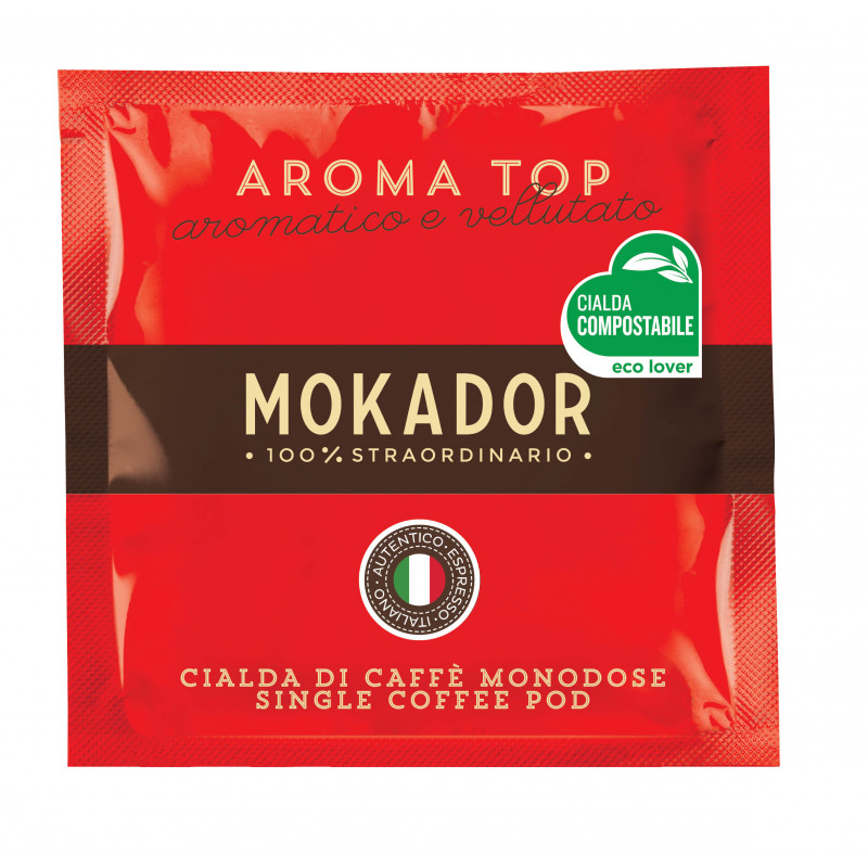 Café en Dosette ESE Aroma Top - Castellari Mokador - boîte de 20 Castellari Mokador - 1