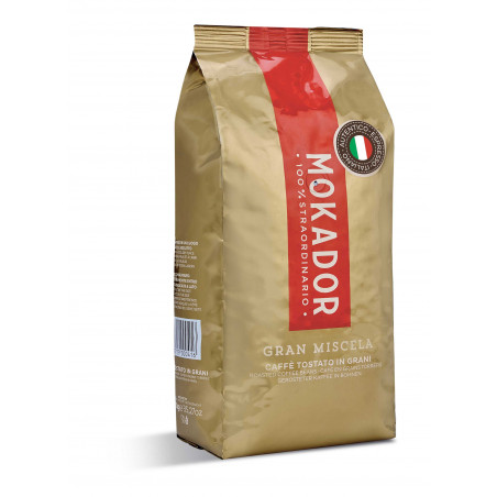 Café en Grains Gran Miscela - 1kg Castellari Mokador - 1