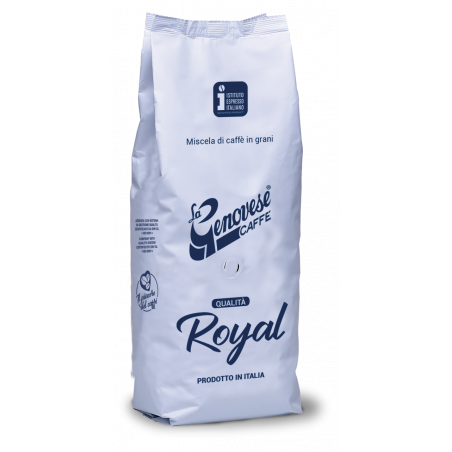 Café en Grains : La Genovese Qualité Royale - 1Kg - Chacun Son Café