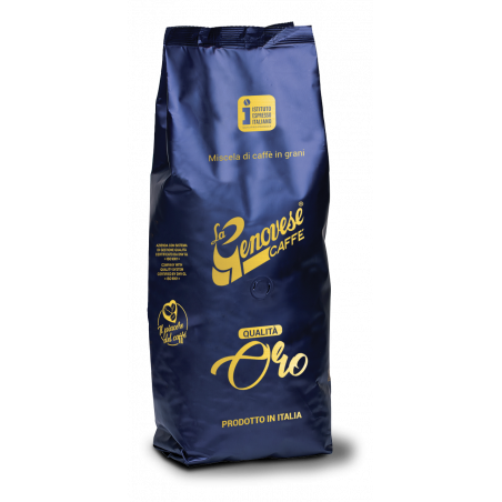 Café en Grains : La Genovese Qualité Or - 1Kg - Chacun Son Café