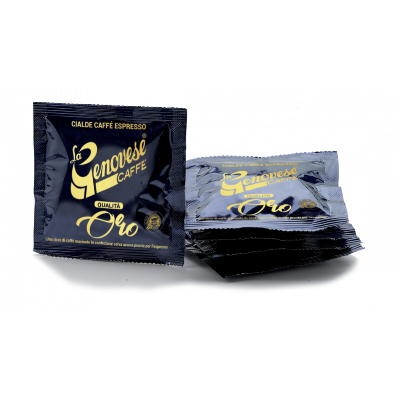 Café en Dosette ESE : La Genovese Qualita Oro - Boîte de 25 - Chacun Son Café