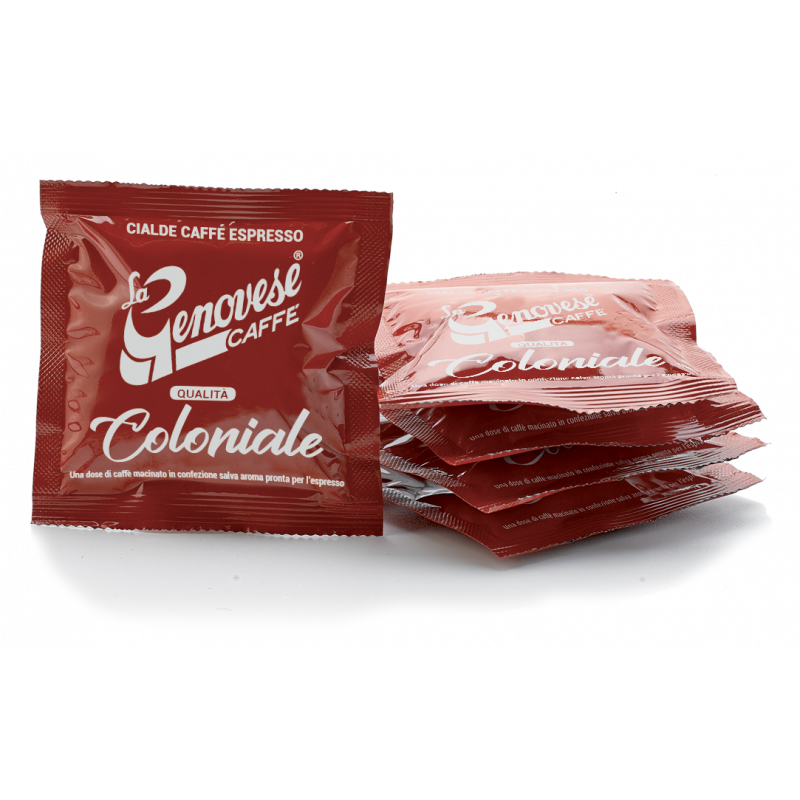 Café en Dosette ESE Qualità Coloniale - La Genovese - Boîte de 25 La Génovèse - 1