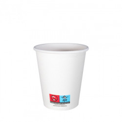 Gobelet Carton Blanc 25cl sac de 50 Thouy - 2