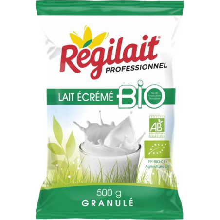 REGILAIT BIO LAIT ECREME 500GR GRANULE - carton de 10