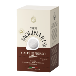 Café Expresso en Dosette ESE Molinari Intenso - Boîte de 18