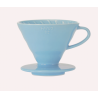 Dripper Hario V60 en céramique bleu turquoise 1/4 tasses Hario - 3