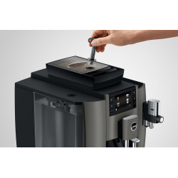Machine automatique professionnelle pour bureaux JURA W8 Dark Inox