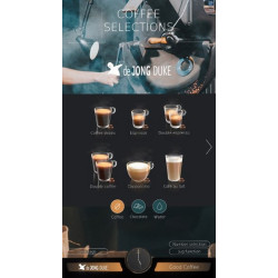 Machine automatique professionnelle pour bureaux multi-boissons Lua - De Jong Duke