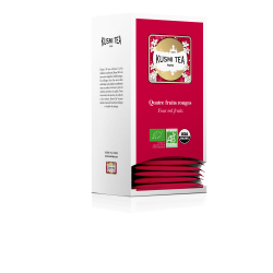 Thé Quatre Fruits Rouges Bio Kusmi Tea - 25 sachets