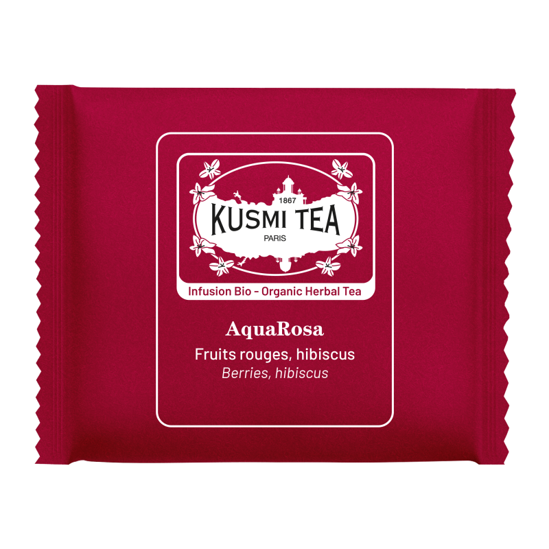 Thé AquaRosa Bio Kusmi Tea - 25 sachets