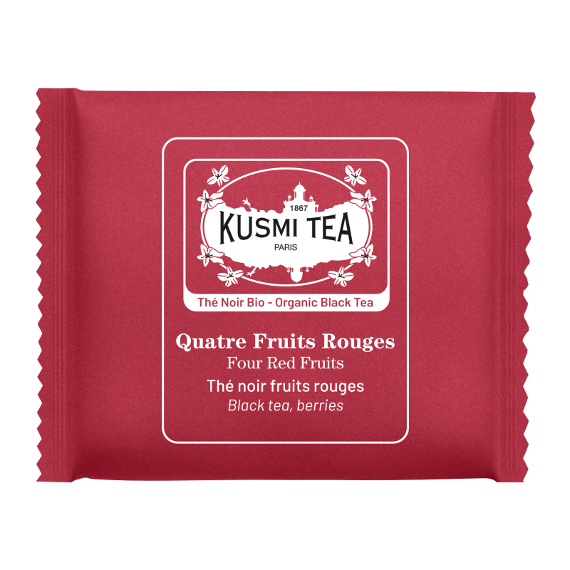 Thé Quatre Fruits Rouges Bio Kusmi Tea - 25 sachets