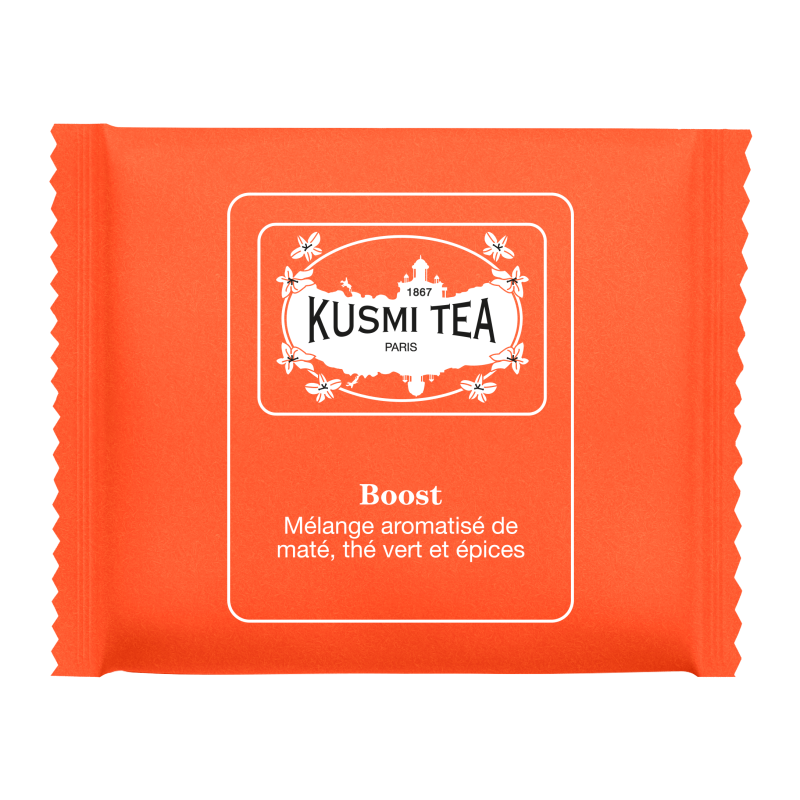 Thé Boost bio Kusmi Tea - 25 sachets
