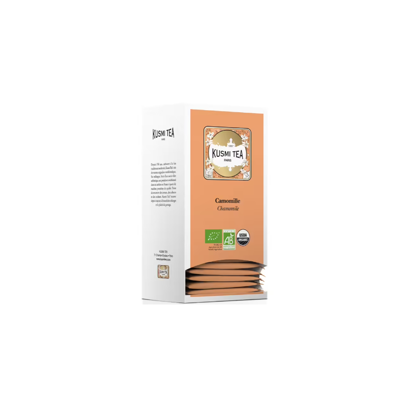 Camomille Bio - Etui carton 25 sachets