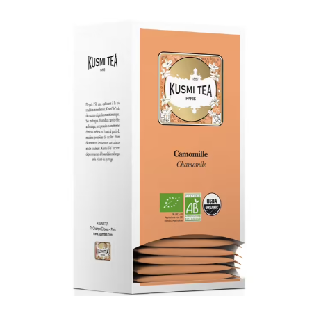 Camomille Bio - Etui carton 25 sachets