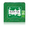 Thé Vert à la Menthe Bio Kusmi Tea - Etui 20 sachets mousseline - 40gr