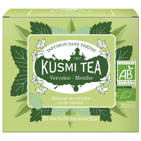 Thé Verveine-menthe bio -...
