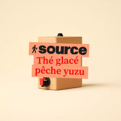 Thé glacé pêche yuzu Source...