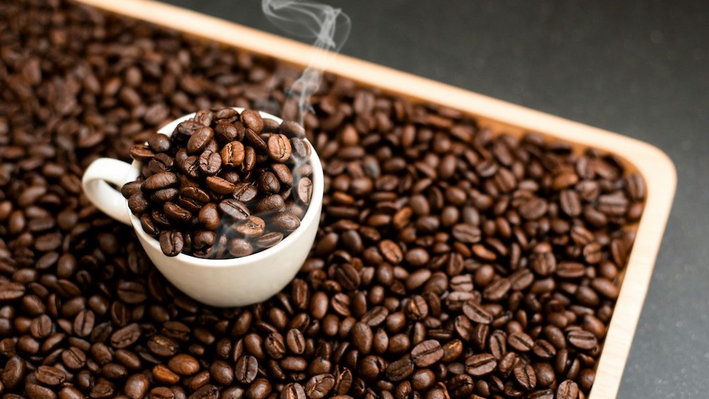 tasse café en grain
